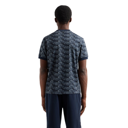 EA7 Emporio Armani T-shirt T-shirt Uomo stampa Monogram Logo S P25 - EA7 EMPORIO7M000208AF12874 - UB102 - S - Francavilla Moda